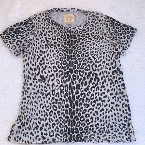 CHASER LEOPARD PRINT TEE